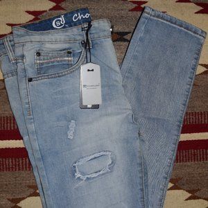 Distressed Mens Jeans